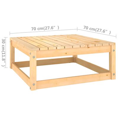 vidaXL 6-osaline aiadiivanikomplekt patjadega, antratsiithall, mänd