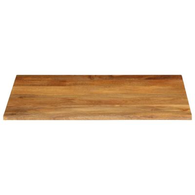 vidaXL lauaplaat, naturaalse servaga, 90 x 80 x 2,5 cm, mangopuit