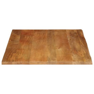 vidaXL lauaplaat, naturaalse servaga, 110 x 80 x 3,8 cm, mangopuit