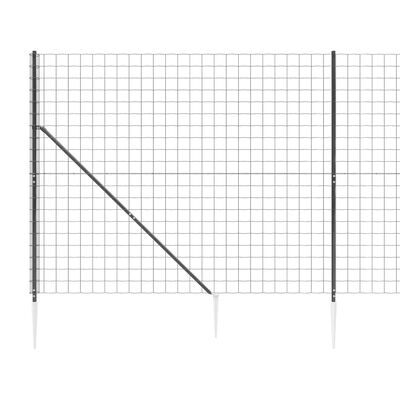 vidaXL traataed vaiadega, antratsiithall, 1,4x10 m