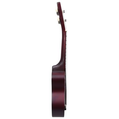 vidaXL sopran ukulele komplekt kotiga lastele naturaalne 21"