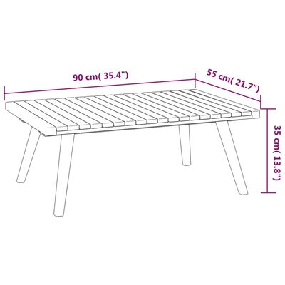 vidaXL 4-osaline aiamööbli komplekt patjadega, akaatsiapuit