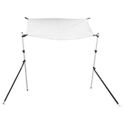 vidaXL T-tüüpi varikatuse pikendus, valge, 170x170x(115-183) cm