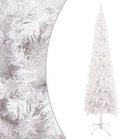vidaXL kitsas jõulukuusk, valge, 120 cm