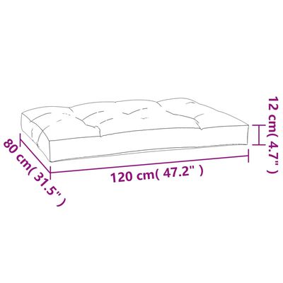 vidaXL euroaluse istmepadjad, 5 tk, must, kangas