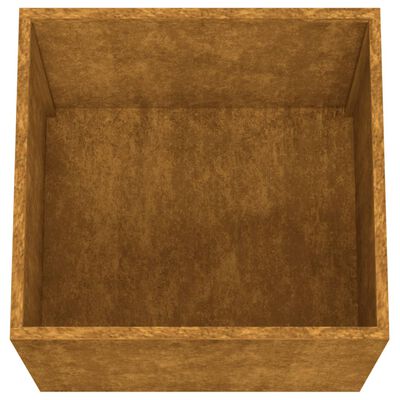 vidaXL taimekast, 2 tk, 42x40x39 cm, Corten teras