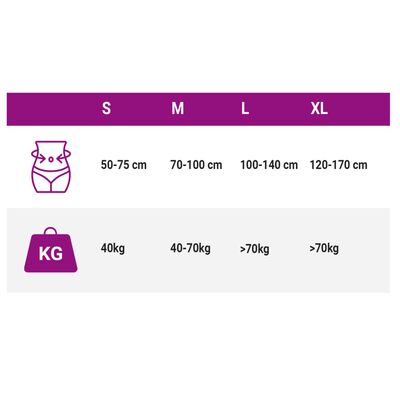 Flufsan inkontinents püksid täiskasvanutele, 14 tk, suurus L