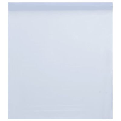 vidaXL aknakiled 3 tk, jäätunud, läbipaistev valge, PVC