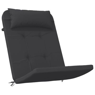 vidaXL Adirondack toolipadjad 2 tk, must, oxford kangas