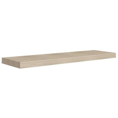 vidaXL seinariiulid, 2 tk, tammevärvi, 90 x 23,5 x 3,8 cm MDF