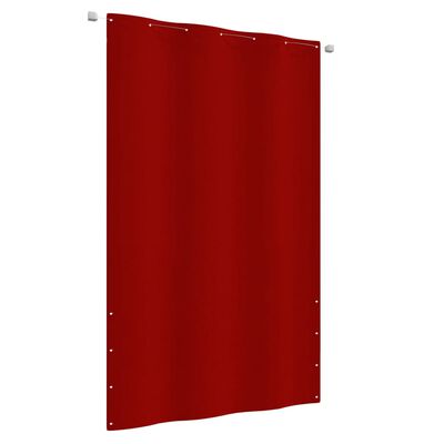 vidaXL rõdusirm, punane, 140 x 240 cm, Oxfordi kangas