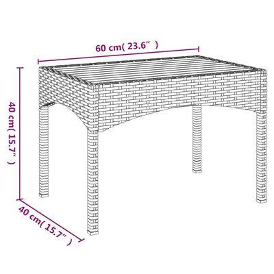 vidaXL 3-osaline aiamööbli komplekt patjadega, hall, polürotang