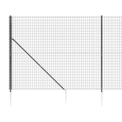 vidaXL traataed vaiadega, antratsiithall, 1,6 x 25 m