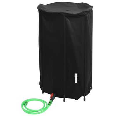 vidaXL kraaniga veepaak, kokkupandav, 500 l, PVC