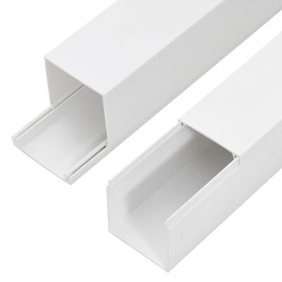 vidaXL kaablikanal 100x40 mm 10 m PVC