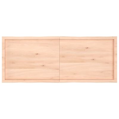 vidaXL lauaplaat, 160 x 60 x (2-6) cm, täispuit, naturaalsed servad