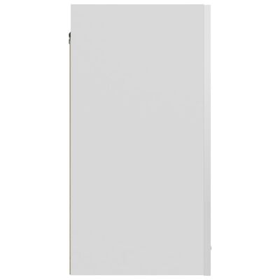 vidaXL seina köögikapp, kõrgläikega valge, 60 x 31 x 60 cm, tehispuit