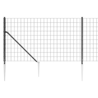 vidaXL traataed vaiadega, antratsiithall, 0,8 x 25 m