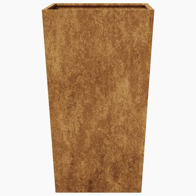 vidaXL aia taimekastid 2 tk, 45x45x75 cm, Corten teras