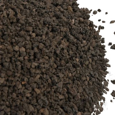 vidaXL basalt kivim, 25 kg, must, 3-5 mm