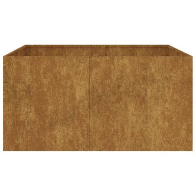 vidaXL taimekast, 80 x 80 x 40 cm, Corten teras