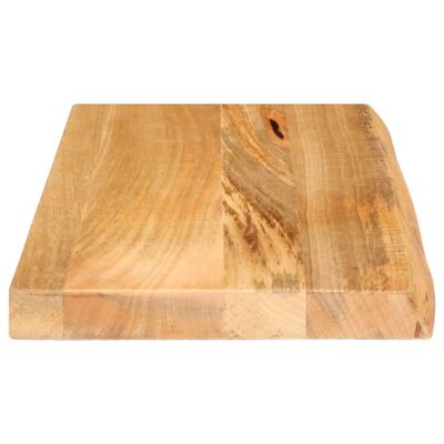 vidaXL lauaplaat, naturaalse servaga, 40x30x3,8 cm, mangopuit