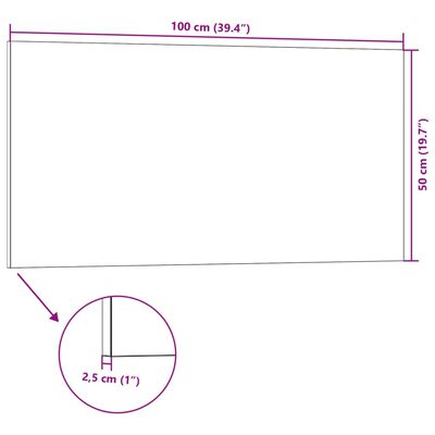 vidaXL 3D seinapaneelid 5 tk, pruun, 100 x 50 cm, EPS