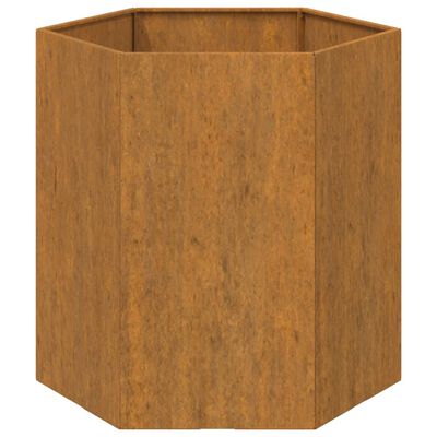 vidaXL taimekast, rooste, 40x40x45 cm, Corten teras