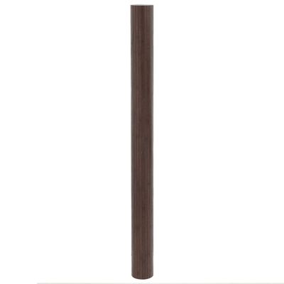 vidaXL vaip, ristkülikukujuline, tumepruun, 80 x 400 cm, bambus