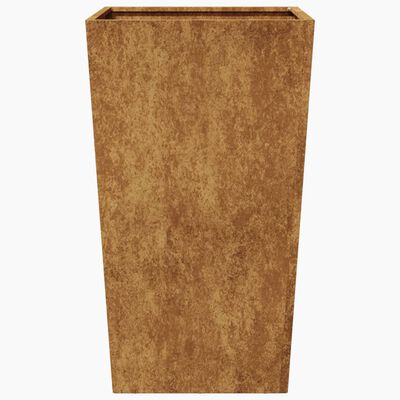 vidaXL aia taimekastid 2 tk, 45x45x75 cm, Corten teras