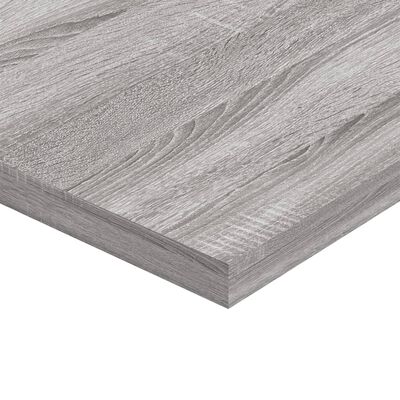 vidaXL seinariiulid 4 tk, hall Sonoma tamm, 100x30x1,5 cm, tehispuit