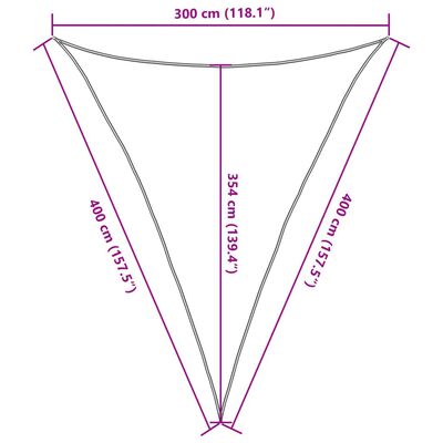 vidaXL päikesevarjupuri helehall 3x4x4 m 100% polüester Oxford