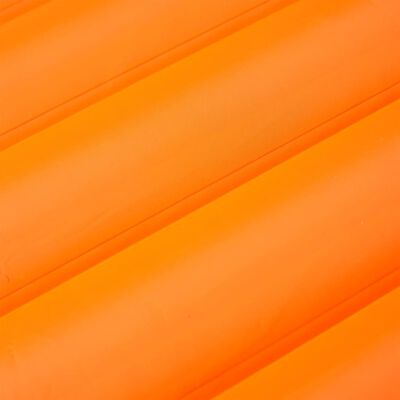 vidaXL isetäituv matkamadrats padjaga, 1 inimesele, oranž
