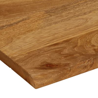 vidaXL lauaplaat, naturaalse servaga, 110 x 80 x 3,8 cm, mangopuit