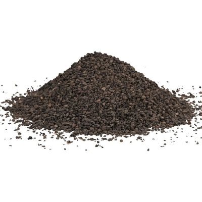 vidaXL basalt kivim, 25 kg, must, 1-3 mm