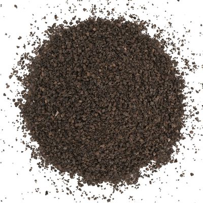 vidaXL basalt kivim, 10 kg, must, 1-3 mm