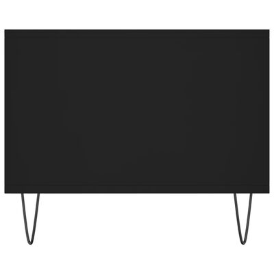 vidaXL kohvilaud, must, 102 x 50 x 40 cm, tehispuit