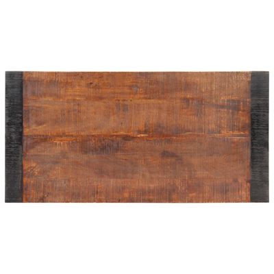 vidaXL söögilaud, 120 x 60 x 76 cm, töötlemata mangopuit