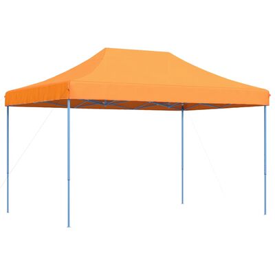 vidaXL kokkupandav pop-up peotelk, oranž, 410 x 279 x 315 cm