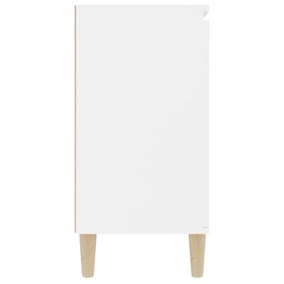 vidaXL puhvetkapp, valge, 101 x 35 x 70 cm, tehispuit