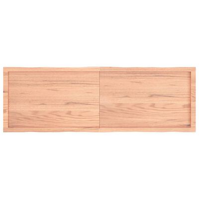 vidaXL lauaplaat, helepruun, 160 x 50 x (2-4) cm, töödeldud täispuit