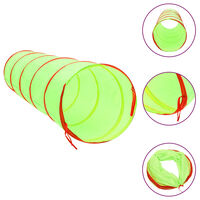 vidaXL laste mängutunnel, roheline, 175 cm, polüester
