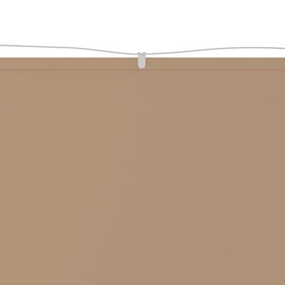 vidaXL vertikaalne varikatus pruunikas 60x270 cm Oxfordi kangas