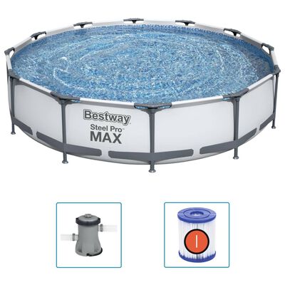 Bestway Steel Pro MAX ujumisbasseinikomplekt 366 x 76 cm