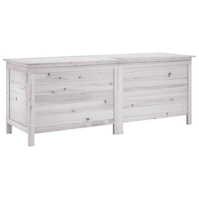 vidaXL aia hoiukast, valge, 150 x 50 x 56,5 cm, nulupuit