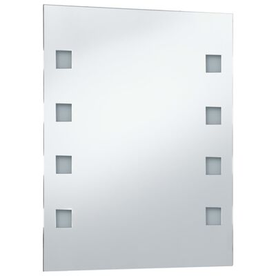 vidaXL vannitoa LED-seinapeegel 50 x 60 cm