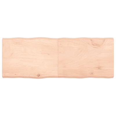 vidaXL lauaplaat, 160 x 60 x (2-6) cm, täispuit, naturaalsed servad