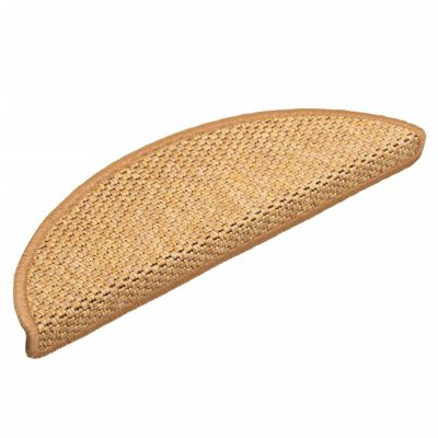 vidaXL isekleepuv trepivaip, 15 tk, 56x17x3 cm, sisal