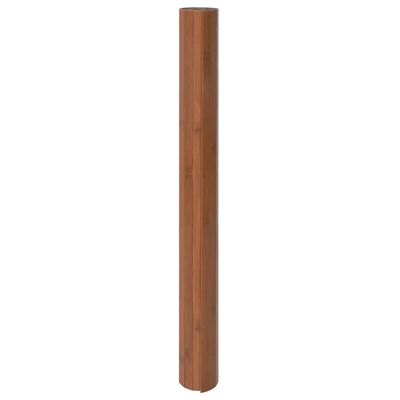 vidaXL vaip, ristkülikukujuline, pruun, 60 x 200 cm, bambus
