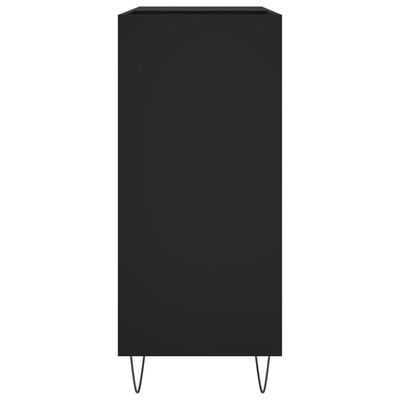 vidaXL plaadikapp, must, 84,5 x 38 x 89 cm, tehispuit
